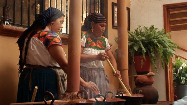 Cocineras tradicionales de Michoacan