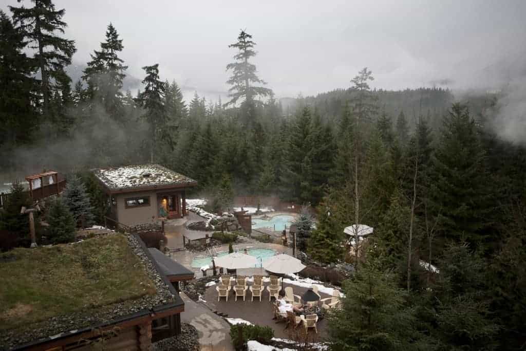 Scandinave Spa, Whistler, BC, Canadá. Fotografía Beto Adame