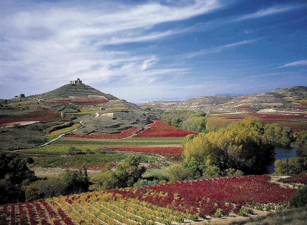 Paisajes en la DOCa Rioja (Denominación de Origen Rioja)
