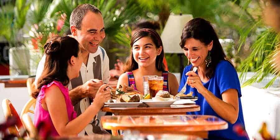 Restaurantes en Orlando para comer en familia