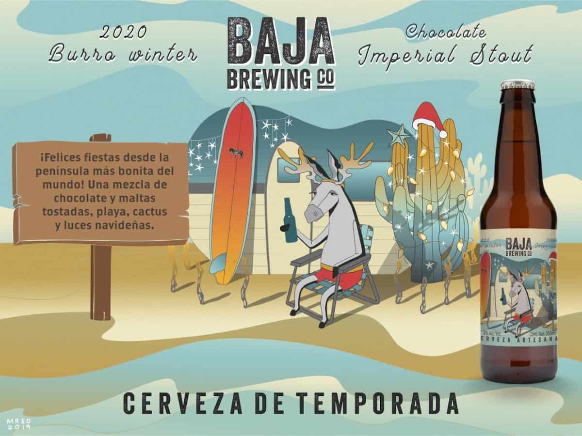 Cervezas mexicanas Burro Winter - Baja Brewing Company