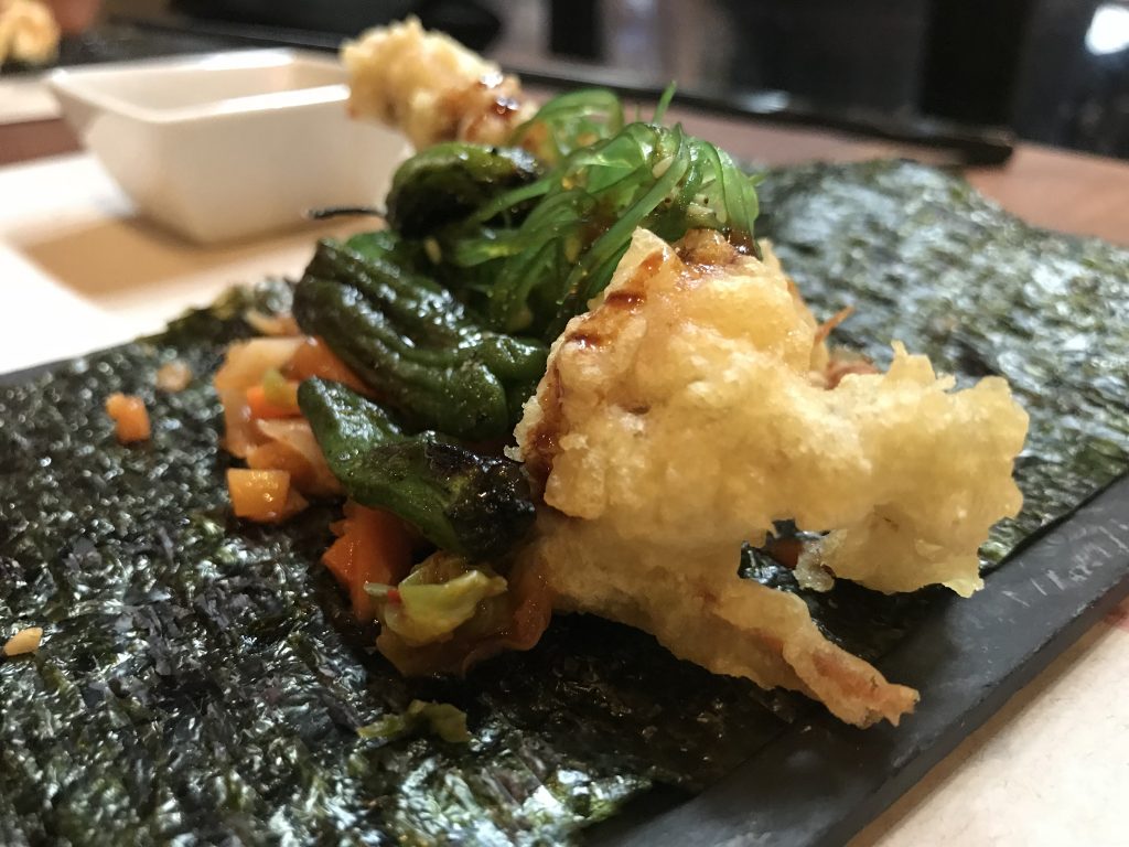 Restaurante Zoku, cocina japonesa