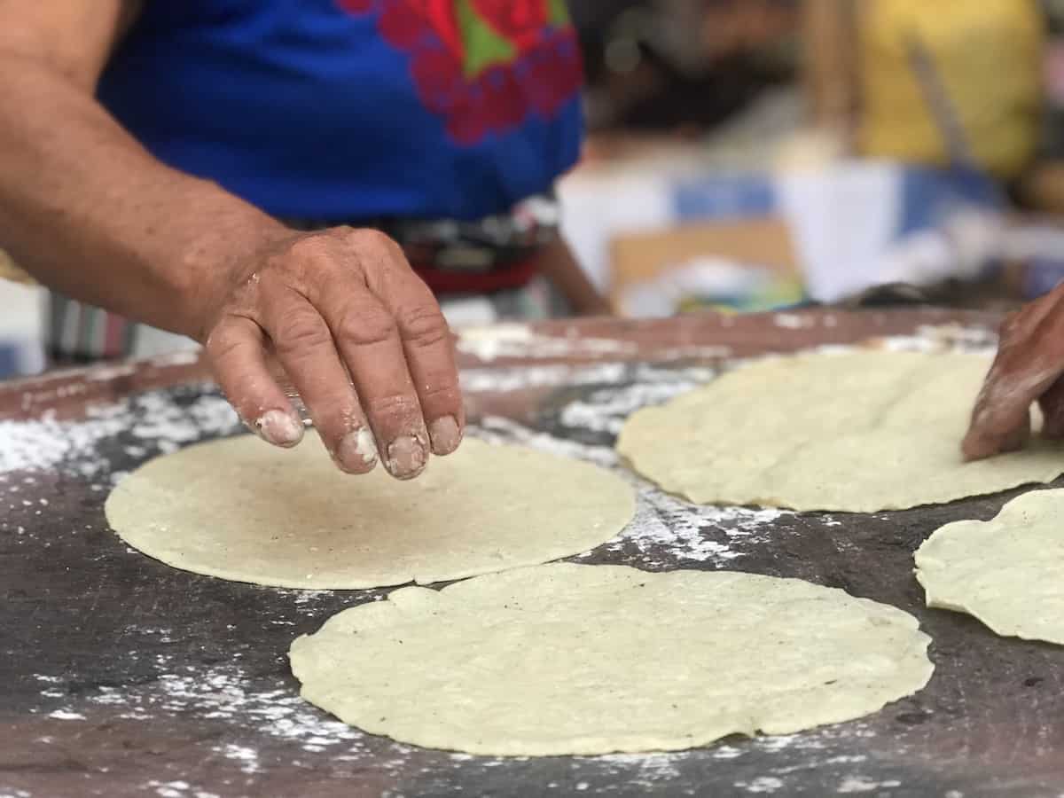 masa para tortillas ©Los Sabores de México y el Mundo